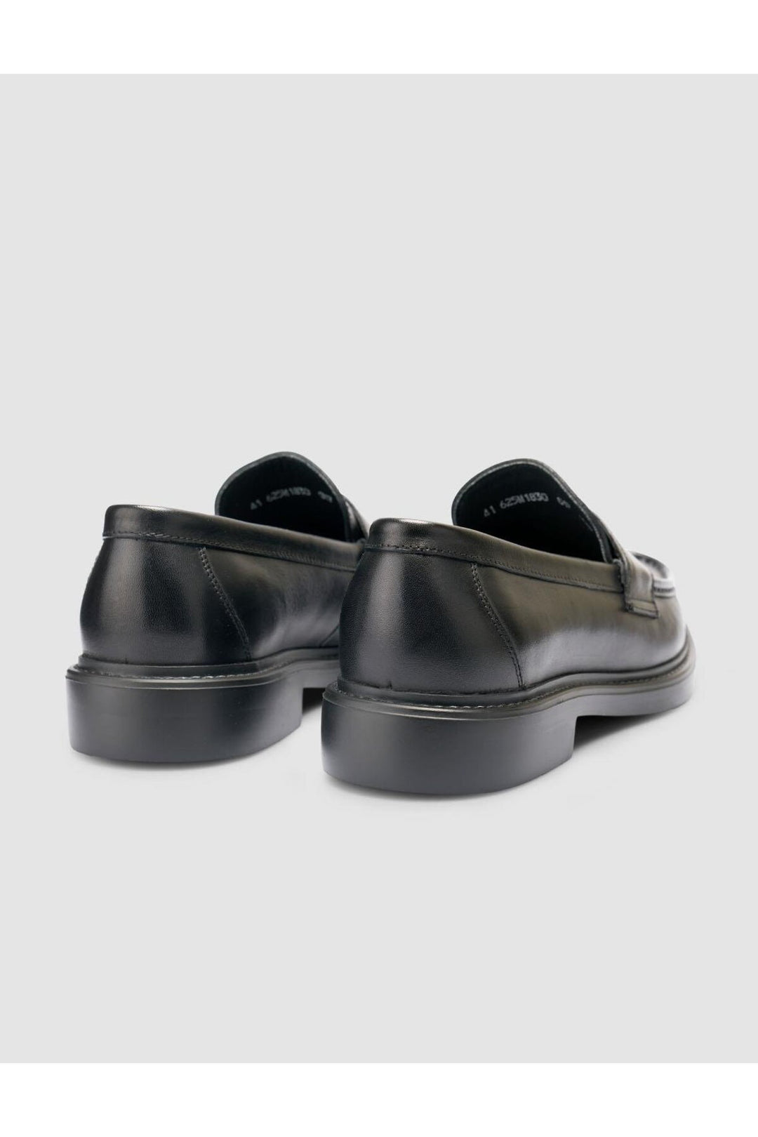 Cabani Shoes %100 Cuir véritable Noir Mocassins pour hommes - Noir