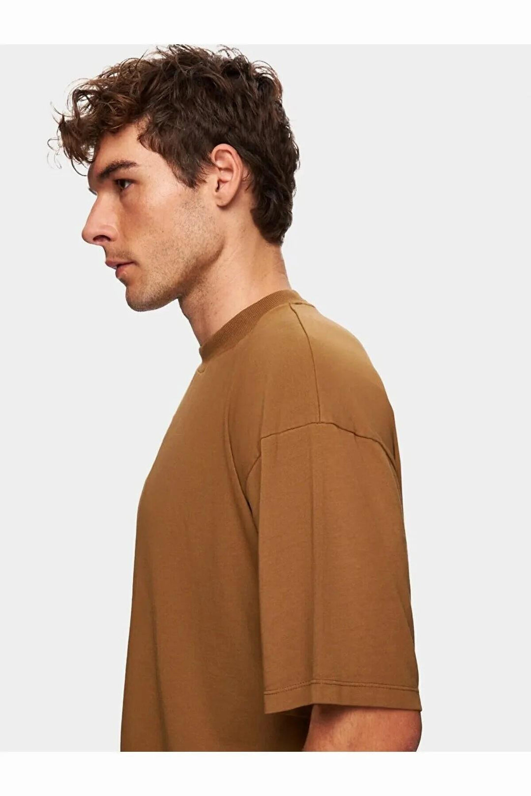 LTB T-shirt Basıc Loose Brown