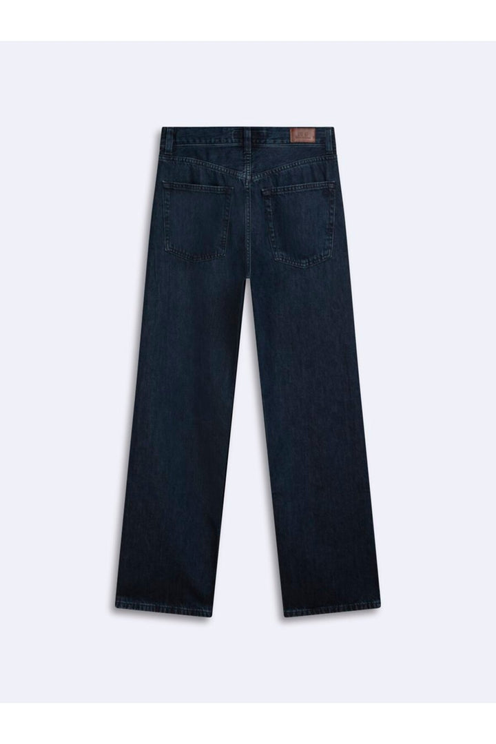 LTB Vanetta Pantalon Jean Dark Indigo Straight Avec Fermeture Éclair - dark Indigo