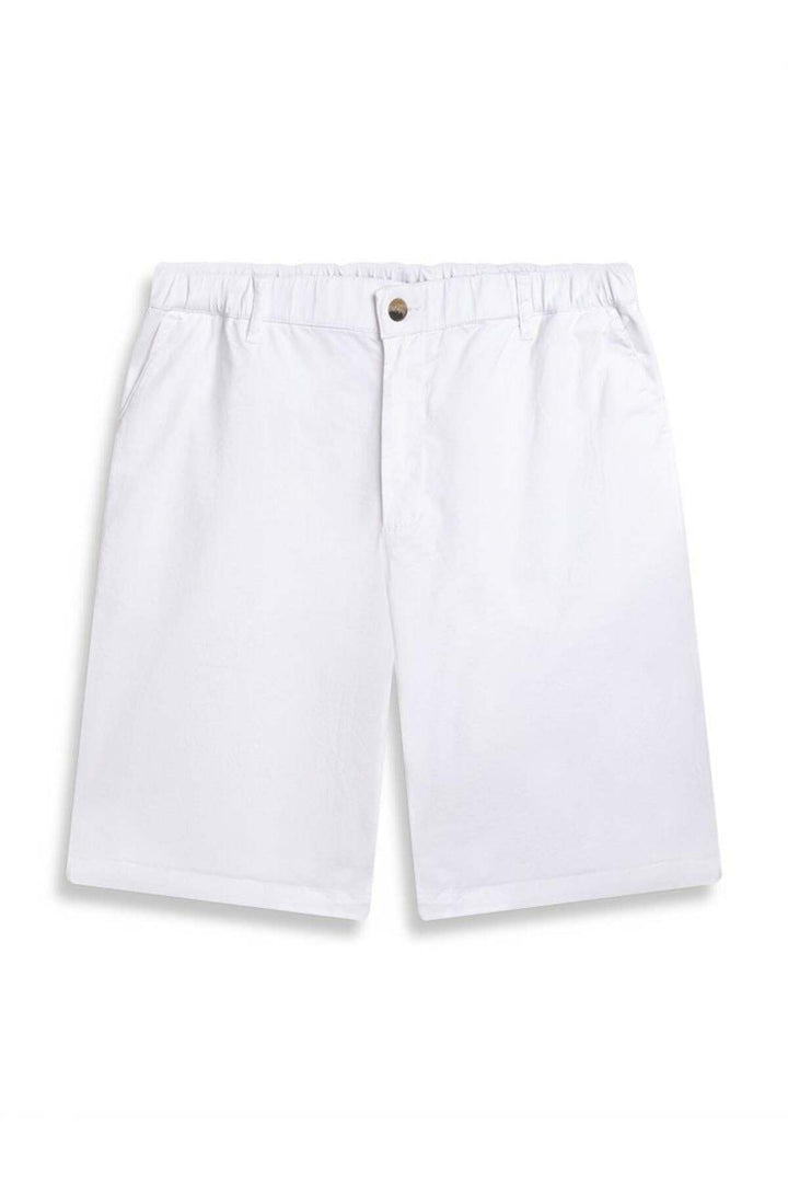 LTB Short FEBEHO basc midi gabardine regular blanc 14020