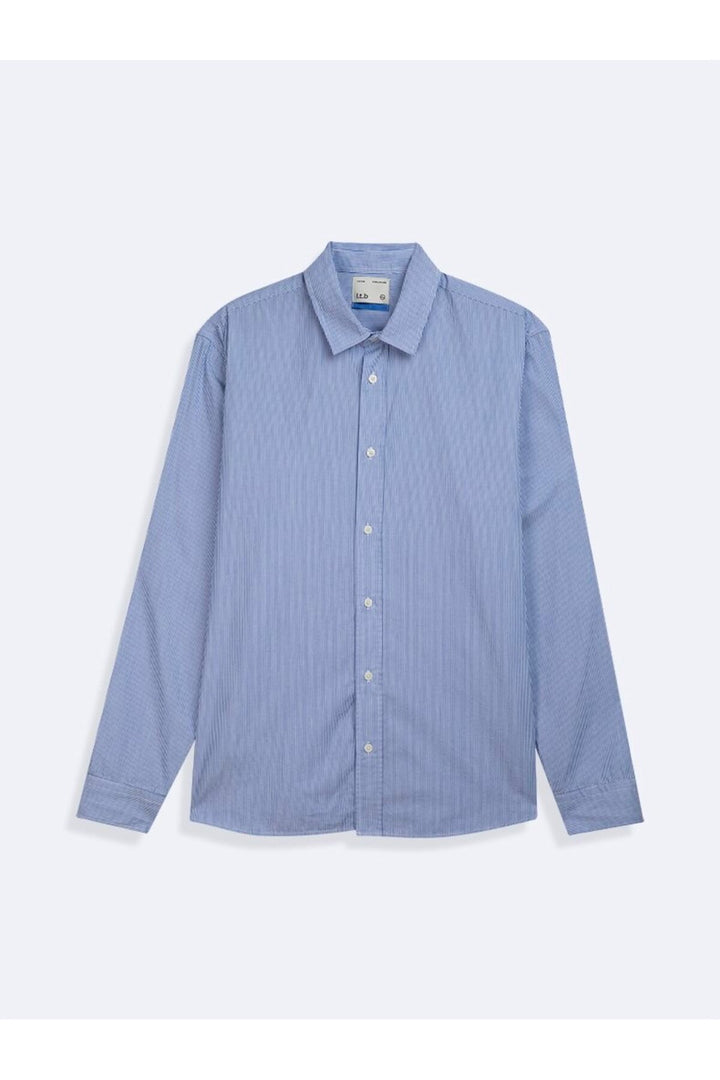 LTB Chemise Rayée Bleue - Bleu