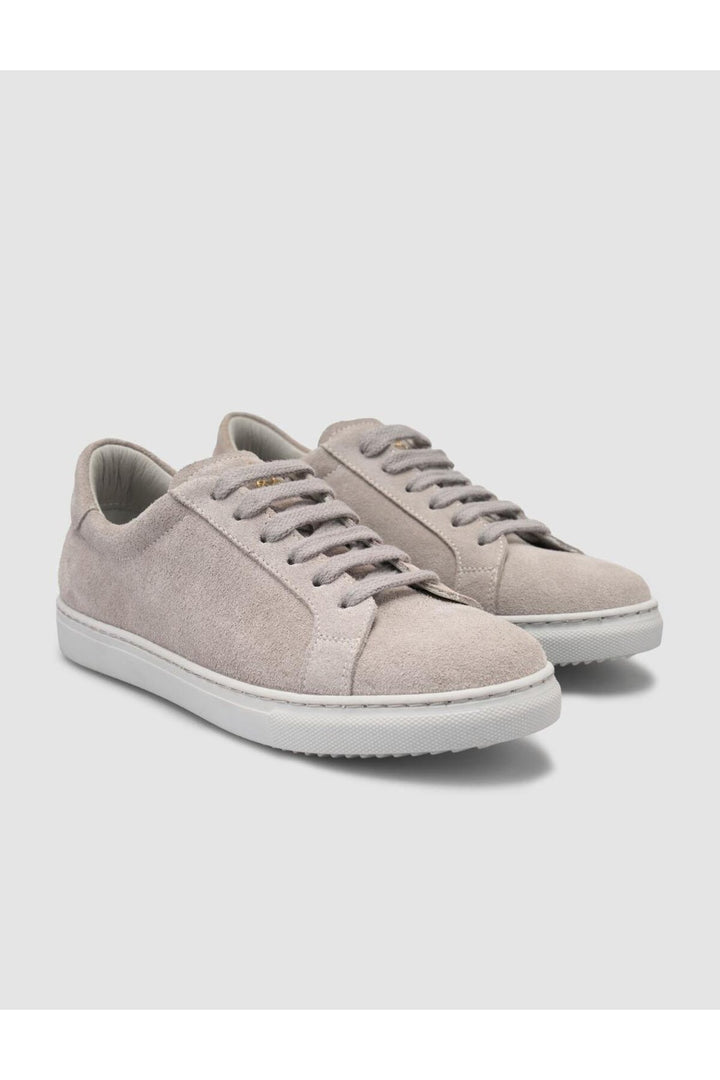 Cabani Shoes MonaMae Baskets en Suède Grises pour Femmes - Gris