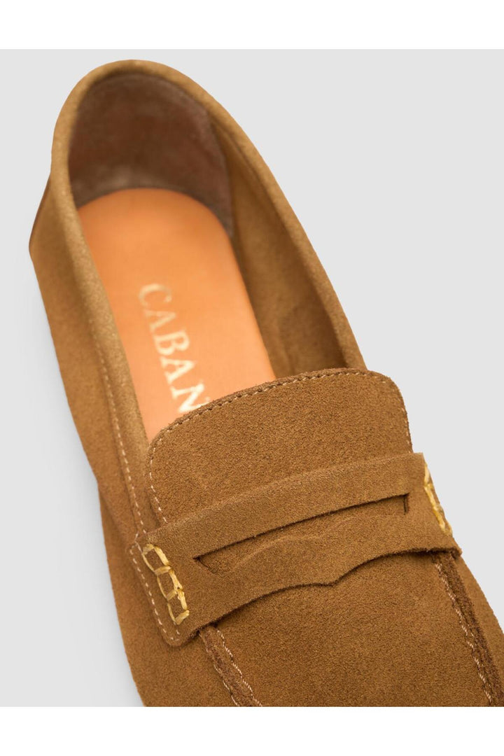Cabani Shoes %100 Cuir véritable Mocassins en suède pour femmes couleur Tabac - Tabac