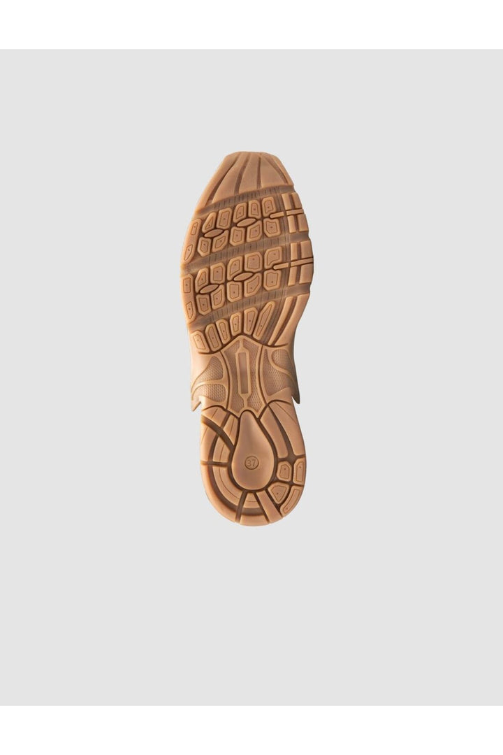 Cabani Shoes Baskets femme en cuir suédé marron - Marron