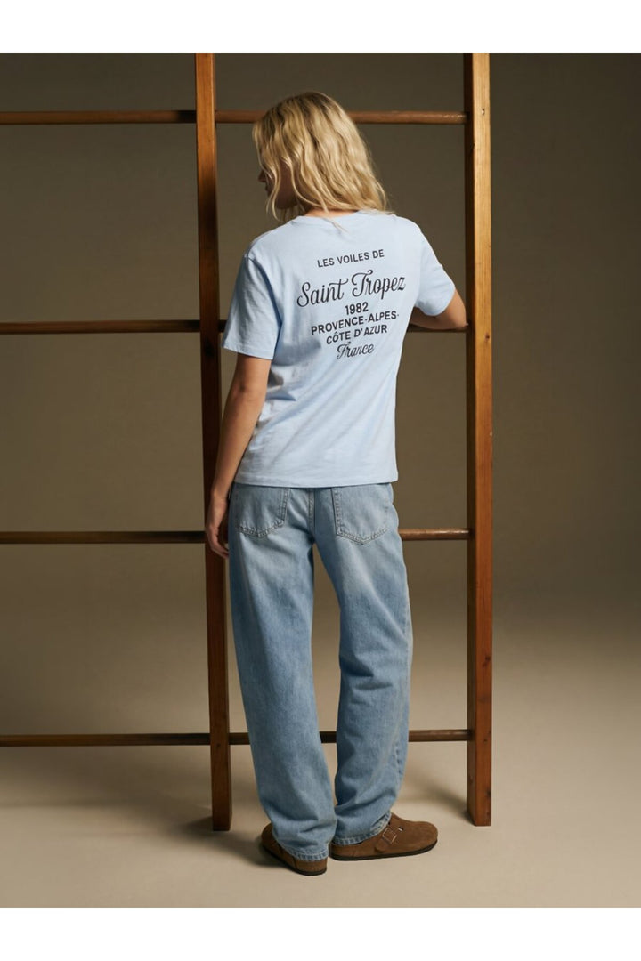 LTB T-shirt Relaxed Imprimé Slogan - Multicolore