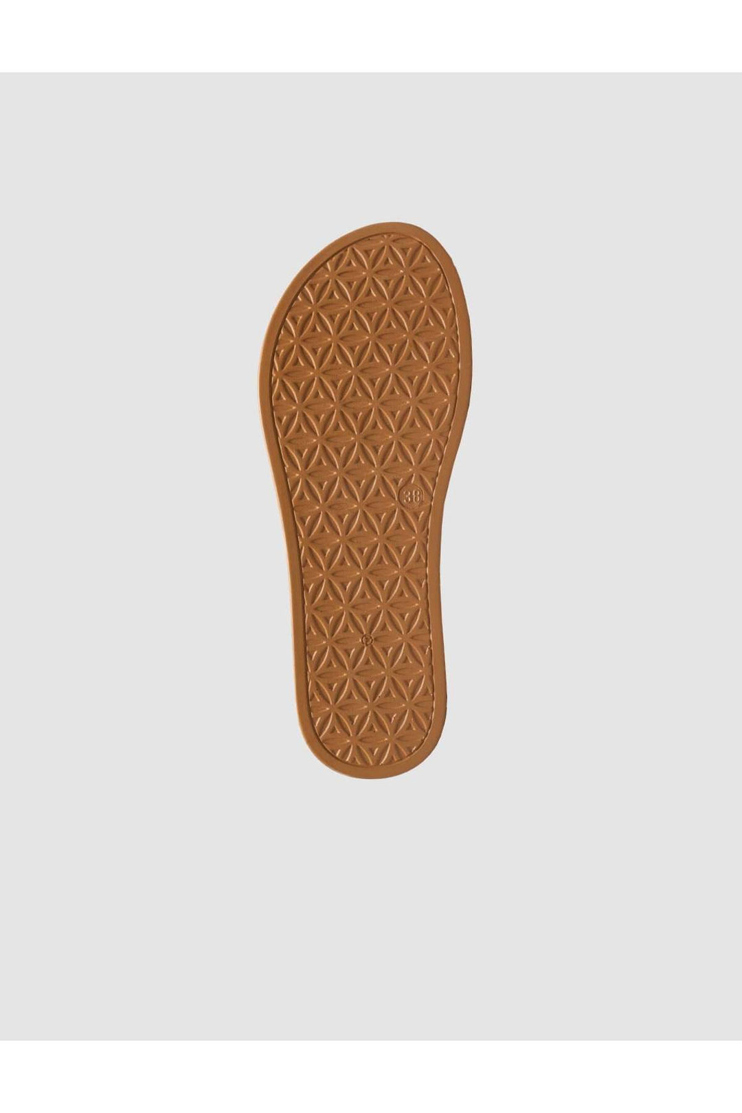 Cabani Shoes %100 Cuir véritable Sandales en suède pour femmes marron - Multicolore