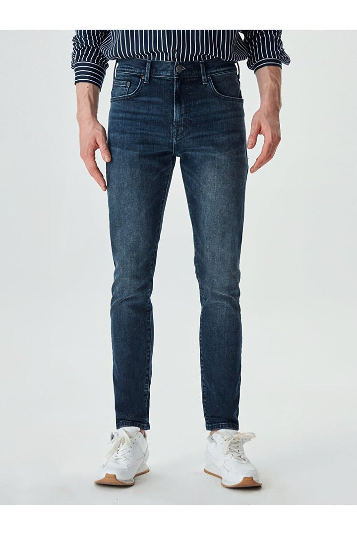 LTB Pantalon Darrion étroit jambe Orta Bel Jean - Bleu_53650