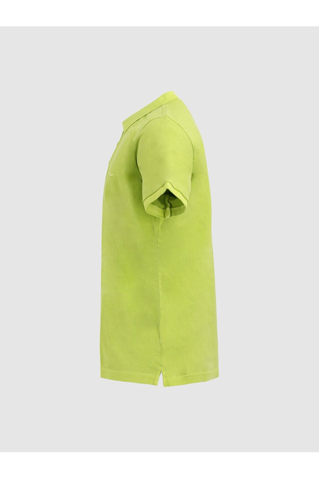 LTB T-shirt vert à col polo et effet pâle