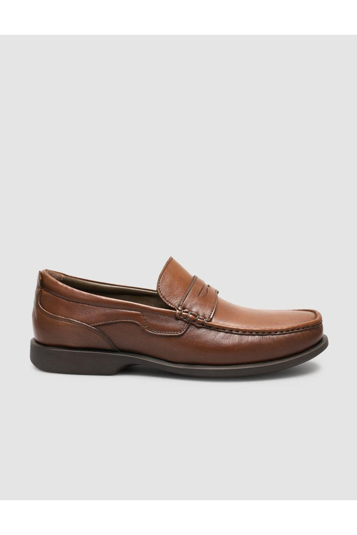 Cabani Shoes %100 Cuir Véritable Chaussures Quotidiennes Pour Hommes Marron - Tabac