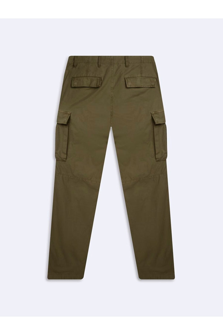 LTB Pantalon Cargo Vert Olive Gabardin - Vert
