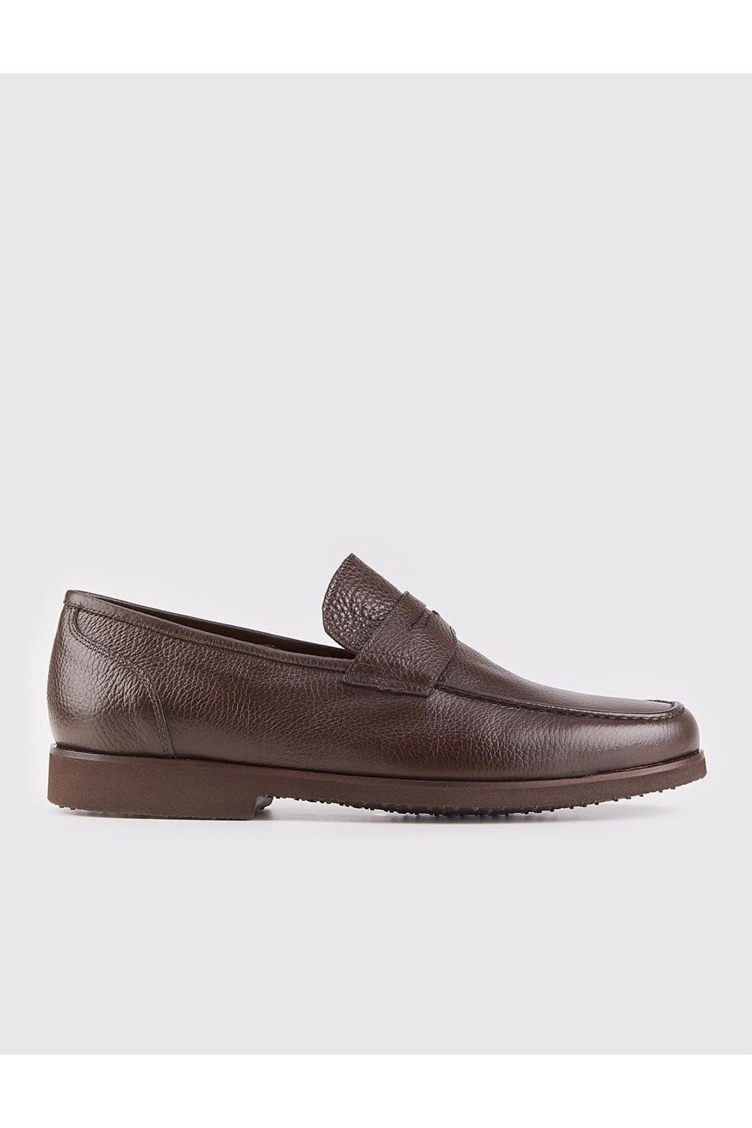 Cabani Shoes Chaussures de ville pour hommes en cuir véritable avec semelle Eva, marron. - Marron