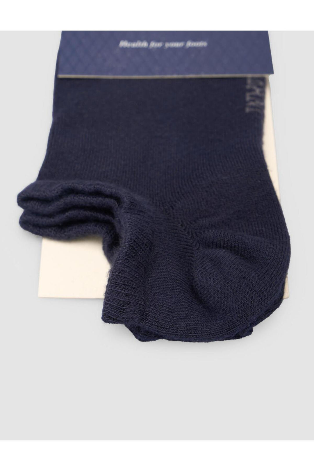 Cabani Shoes Chaussettes de sneaker pour homme en bambou Bleu marine - Bleu marine