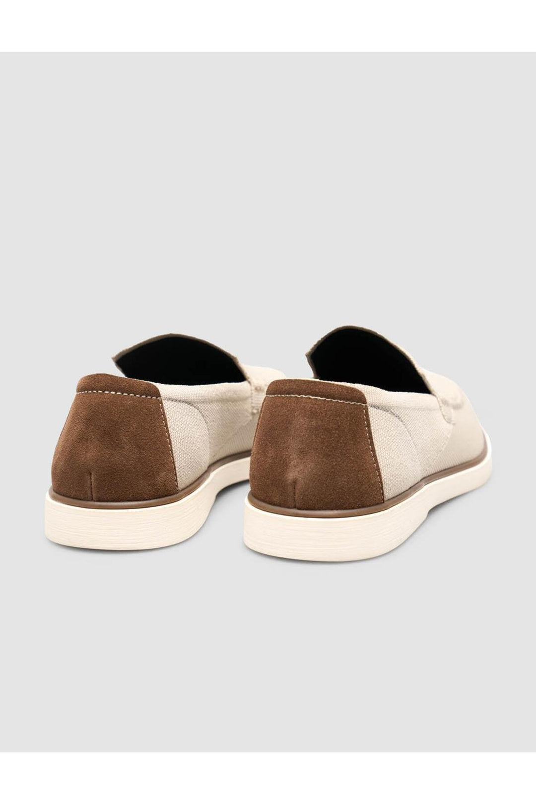 Cabani Shoes Chaussures en tricot pour hommes en beige tressé - Beige