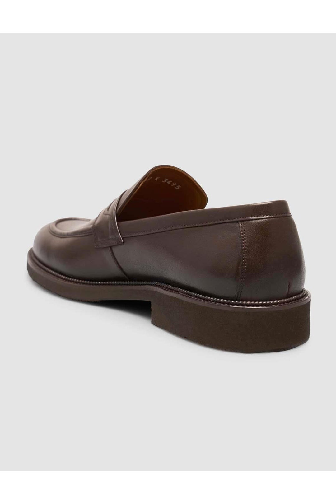 Cabani Shoes %100 Cuir véritable Chaussures mocassins classiques pour hommes en Brun - Marron
