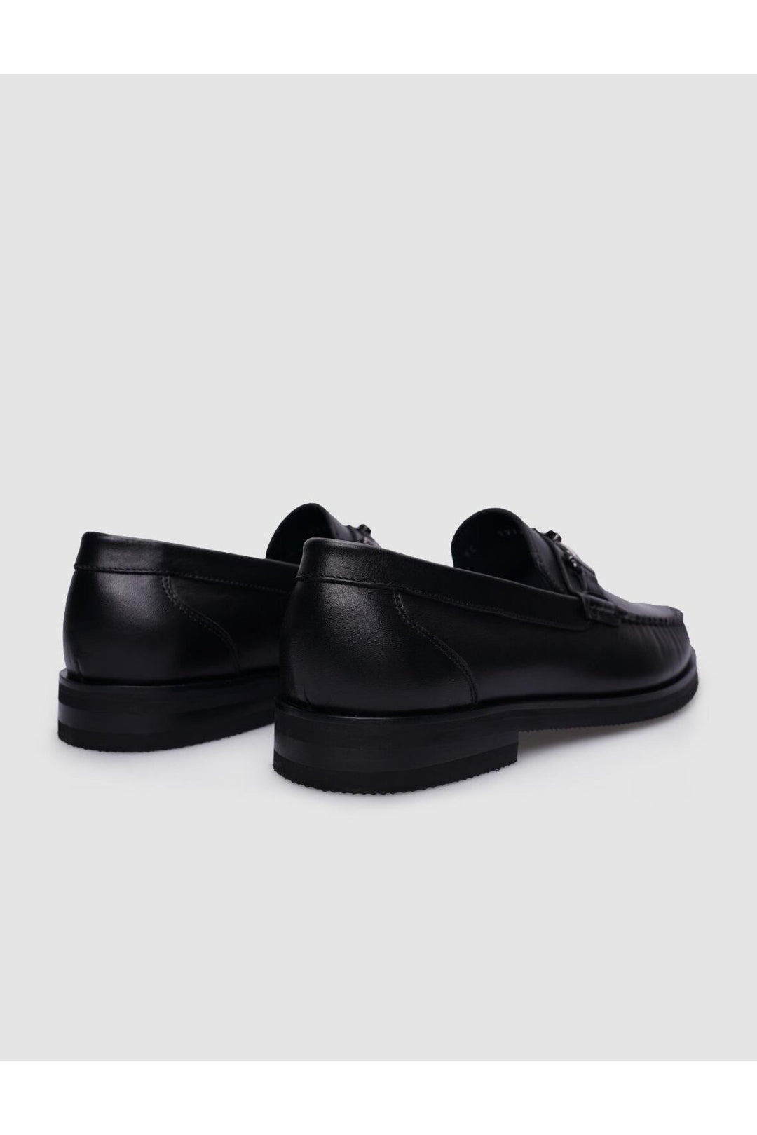 Cabani Shoes Chaussures classiques pour hommes en cuir véritable noir avec boucle à 100% - Multicolore
