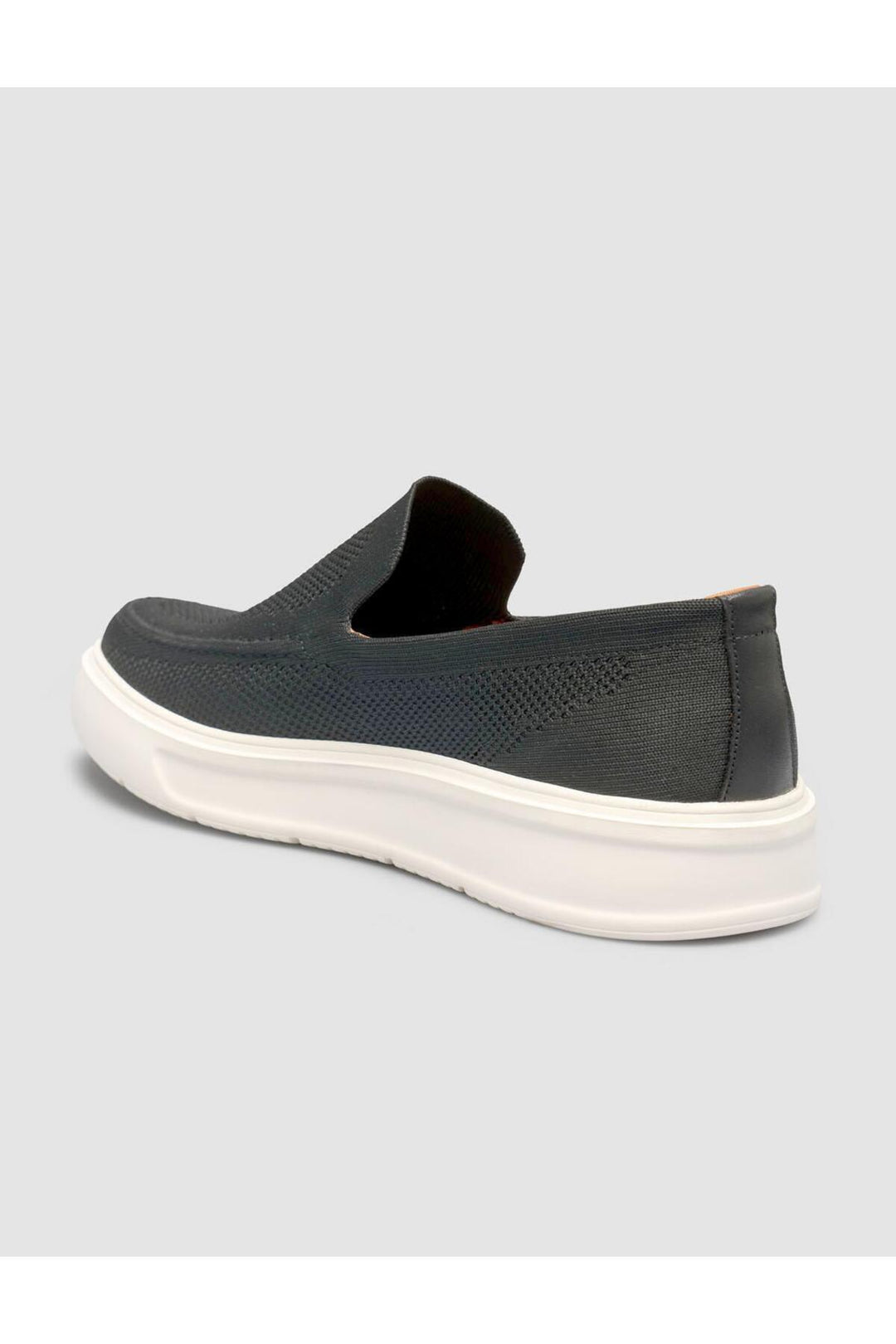Cabani Shoes Chaussures de ville pour hommes en tricot sans lacets anthracite - Anthracite