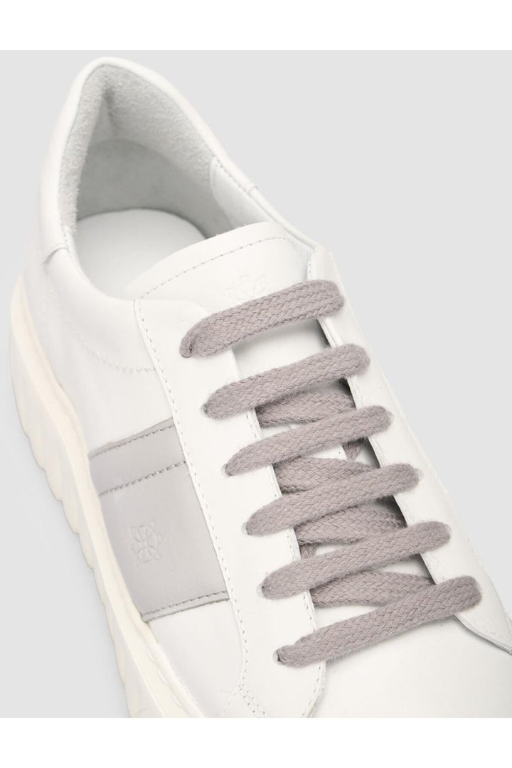 Cabani Shoes MonaMae %100 Cuir Véritable Blanc - Blanc