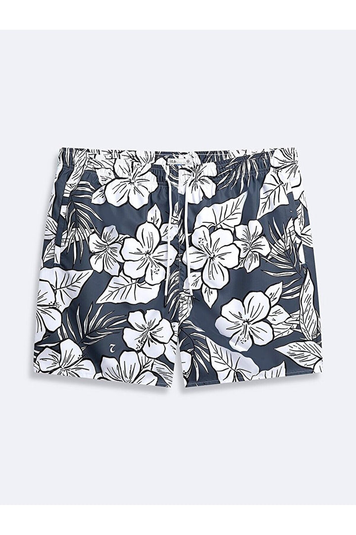 LTB Short basique bleu marine tissé