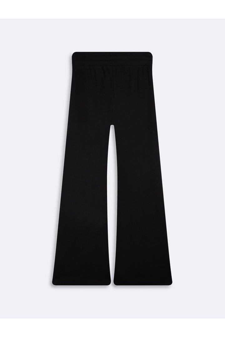 LTB Pantalon de survêtement noir à taille élastique et jambes droites - Noir