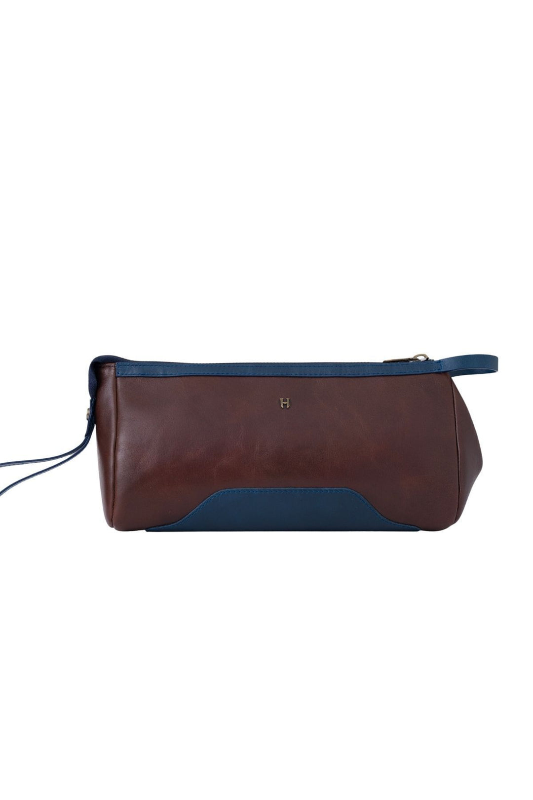 Helmbrook Petit sac à main Edwin en cuir véritable unisexe