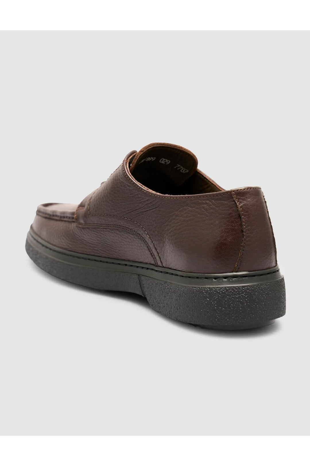 Cabani Shoes Chaussures décontractées pour hommes en cuir véritable marron d'hiver - Marron