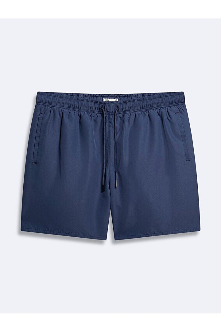 LTB Short basique tissé vert mer