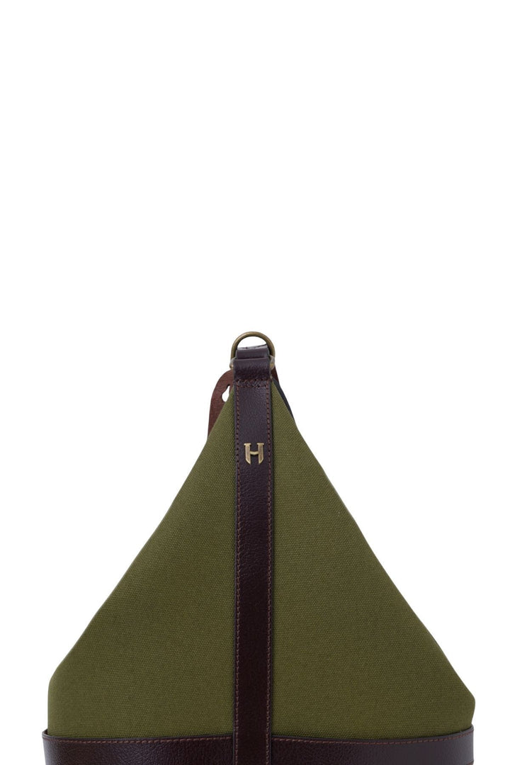 helmbrook Sac à bandoulière unisexe en cuir véritable Claire