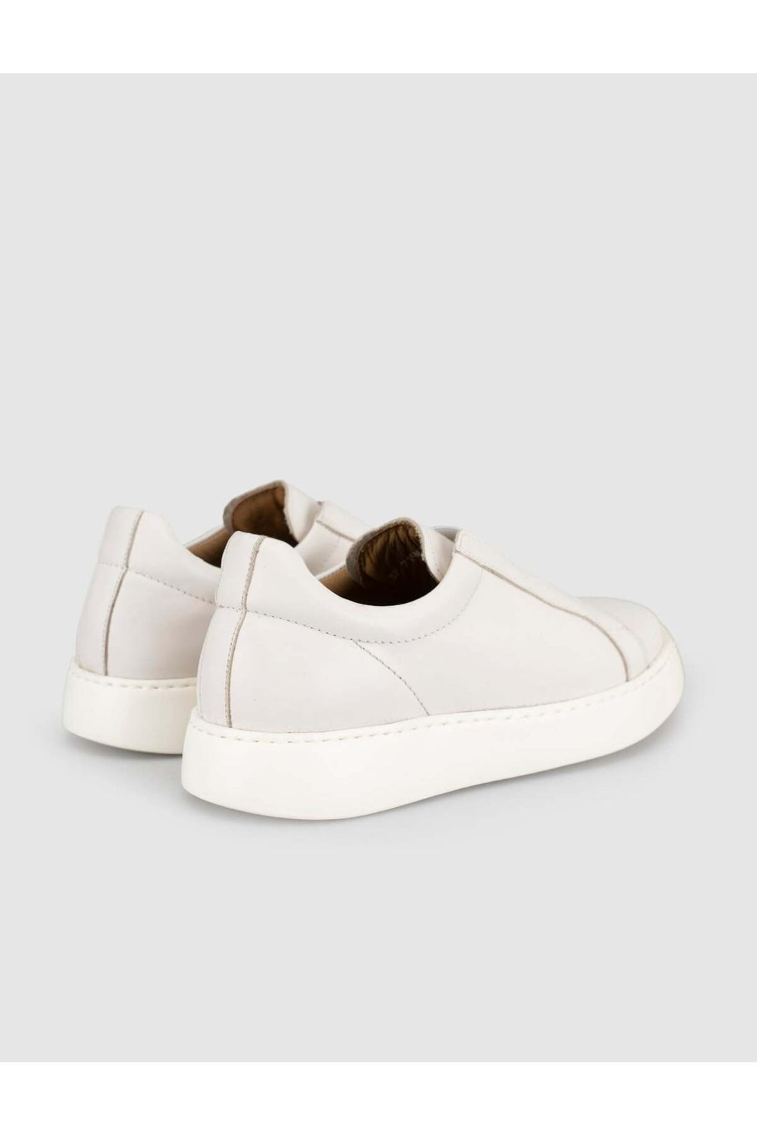 Cabani Shoes Chaussure de sport quotidienne avec détails en caoutchouc - Blanc