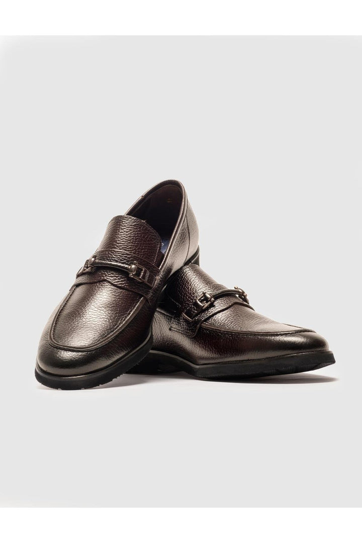 Cabani Shoes Chaussures classiques pour hommes en cuir véritable marron - Marron
