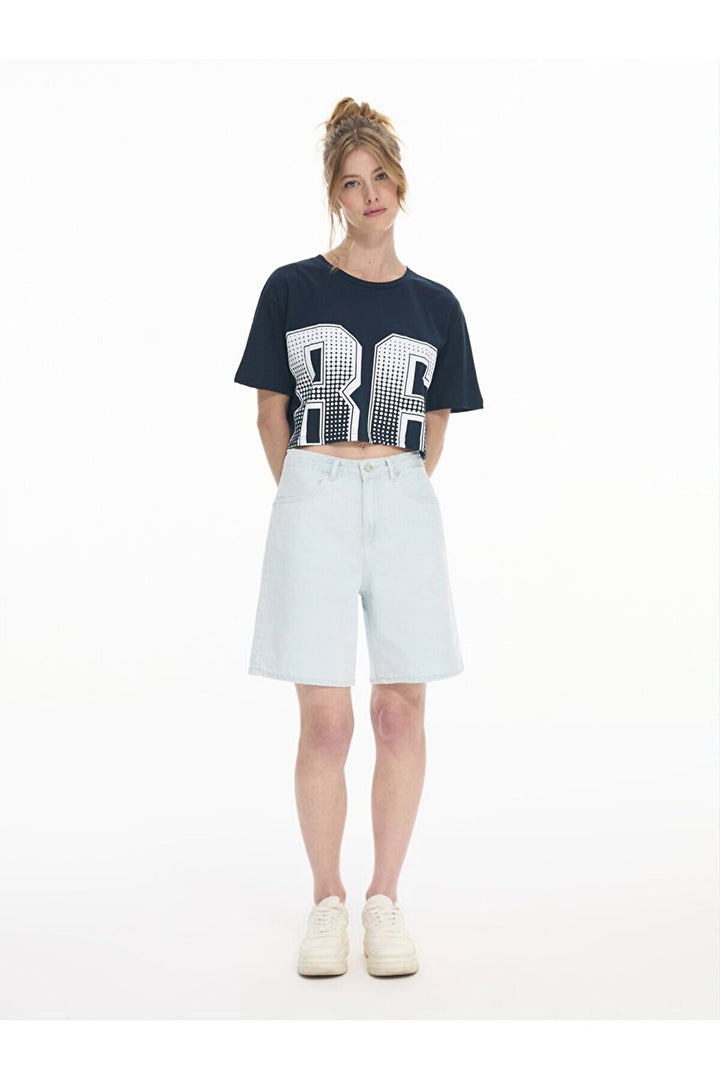 LTB Short en jean Lores X taille haute Comfort