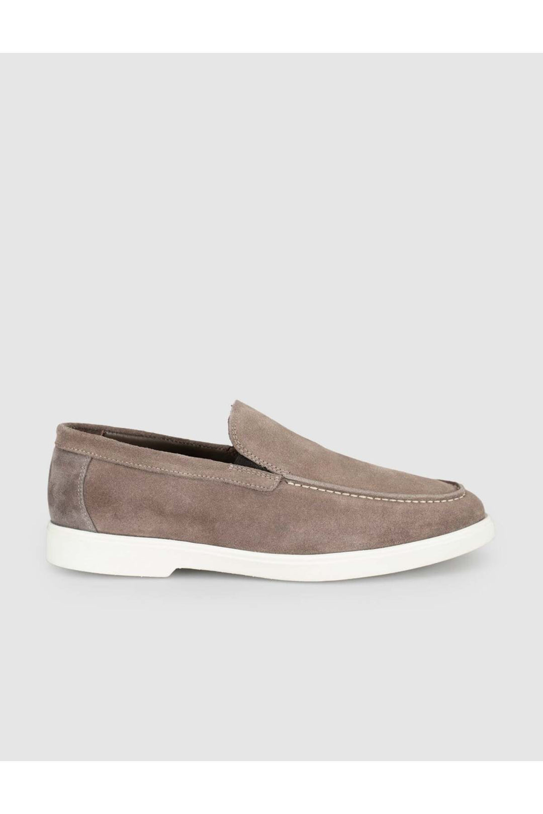 Cabani Shoes Mocassins pour hommes en suède vison - Vison