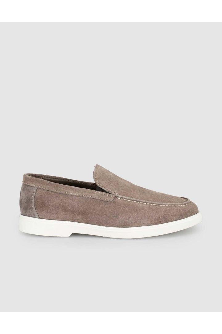Cabani Shoes Mocassins pour hommes en suède vison - Vison