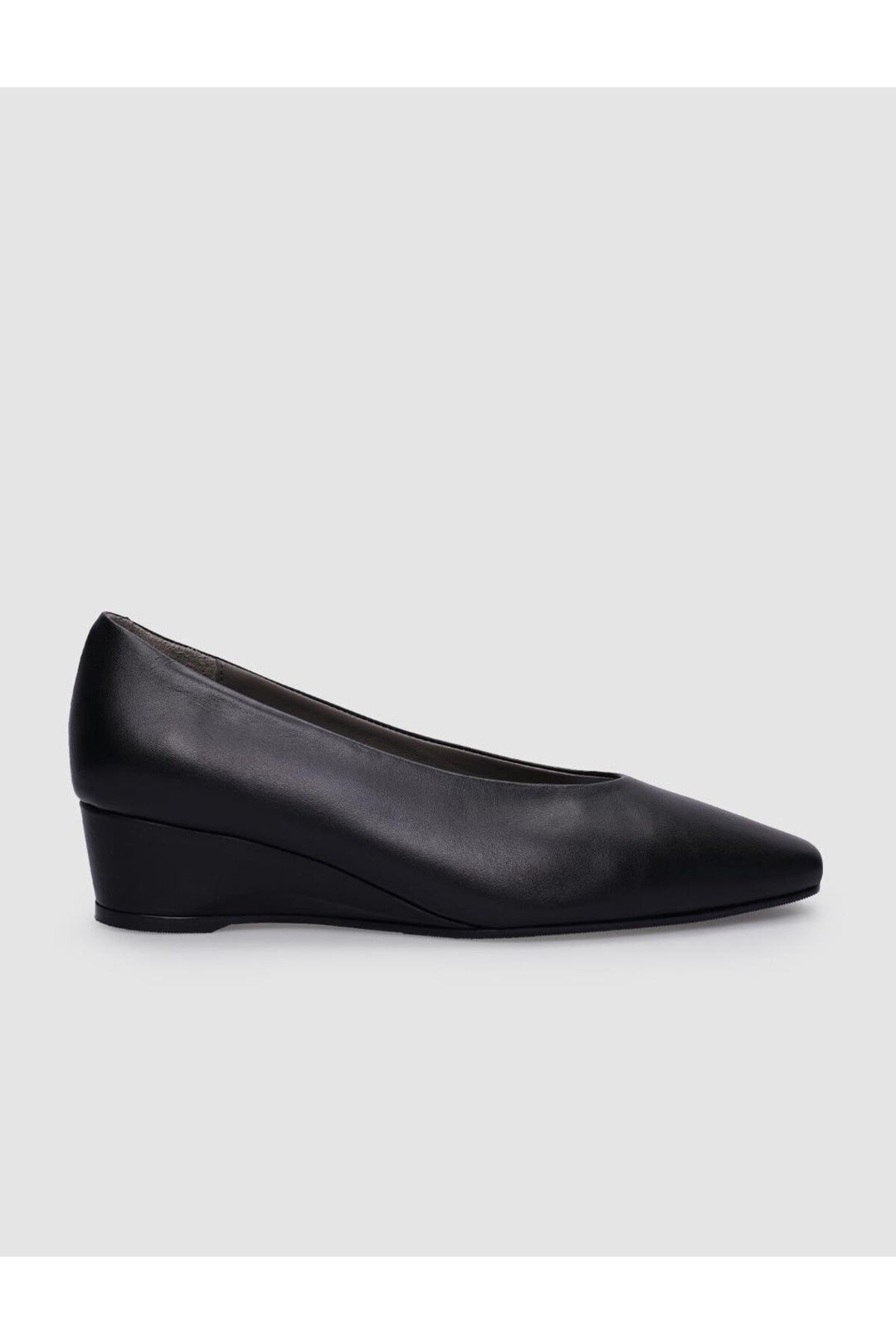Cabani Shoes Chaussures à talons compensés pour femmes en cuir véritable noir 100% - Multicolore