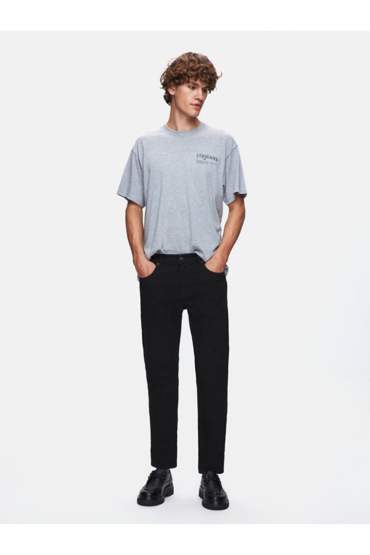 LTB Pantalon taille mi-haute Sawyer Y - Noir_200