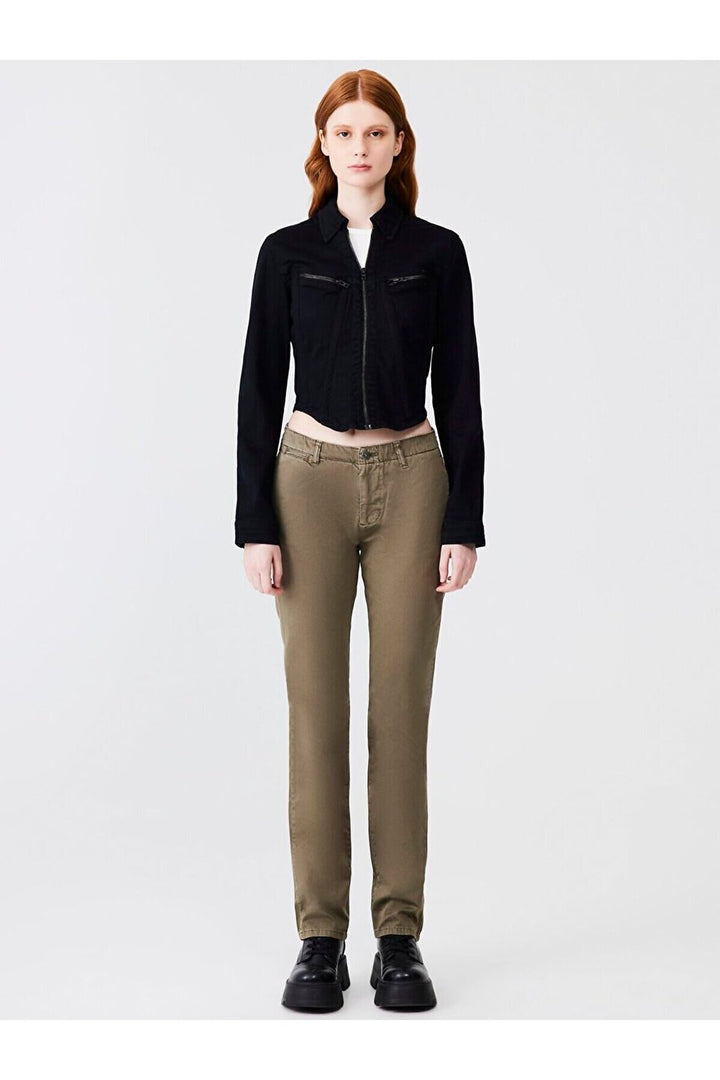 LTB Veste courte avec bandeau sur les yeux
