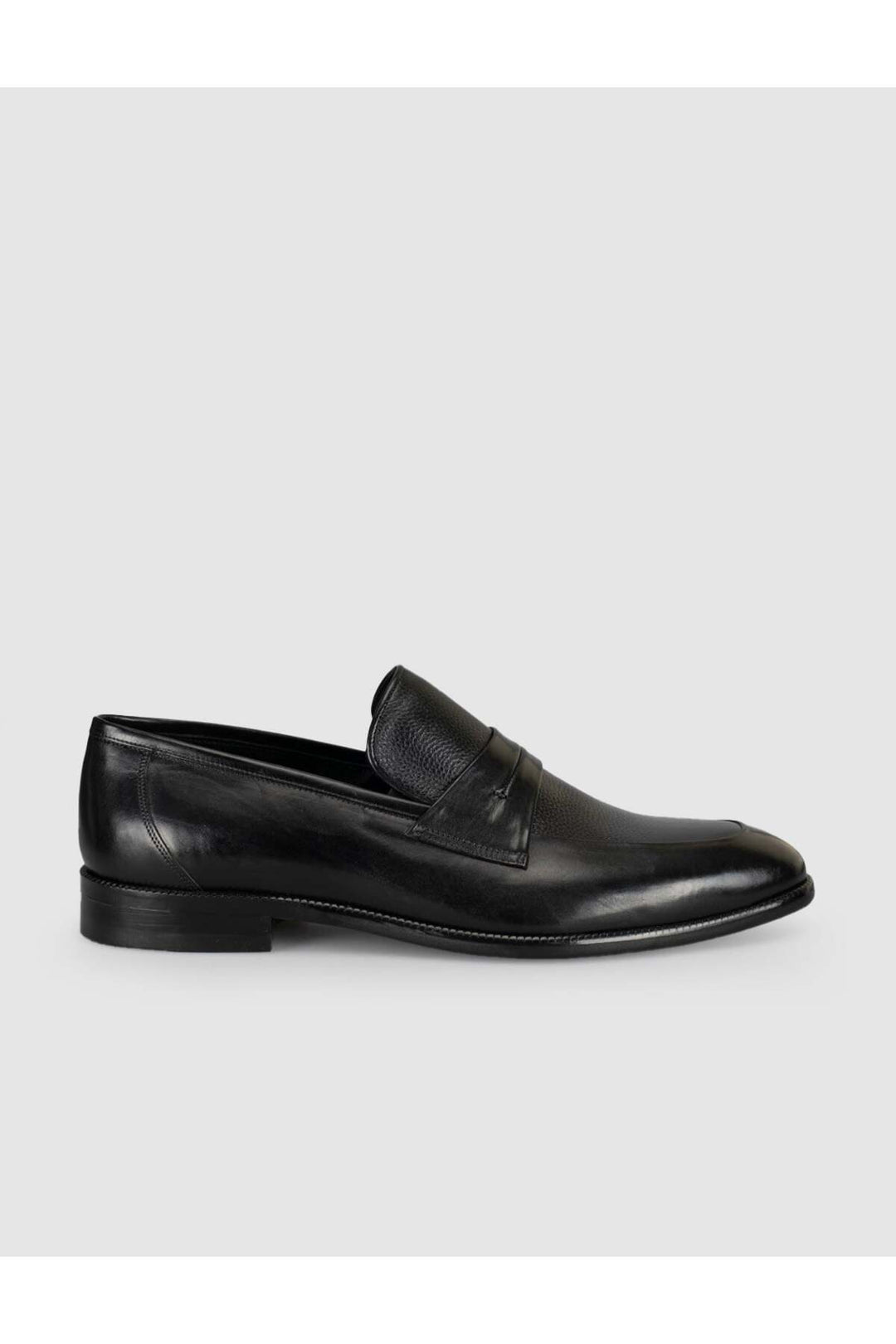 Cabani Shoes Chaussures classiques pour hommes en cuir noir premium - Multicolore