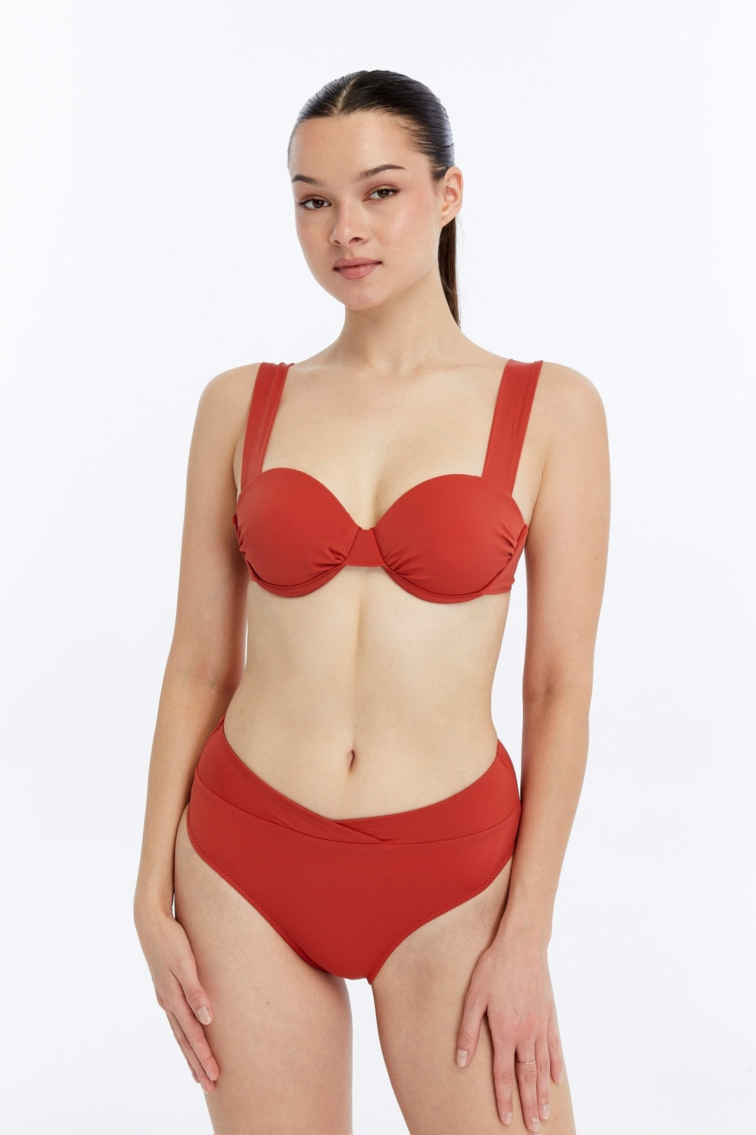 Lovely Things Haut de bikini balconnet GRETA - Bordeaux