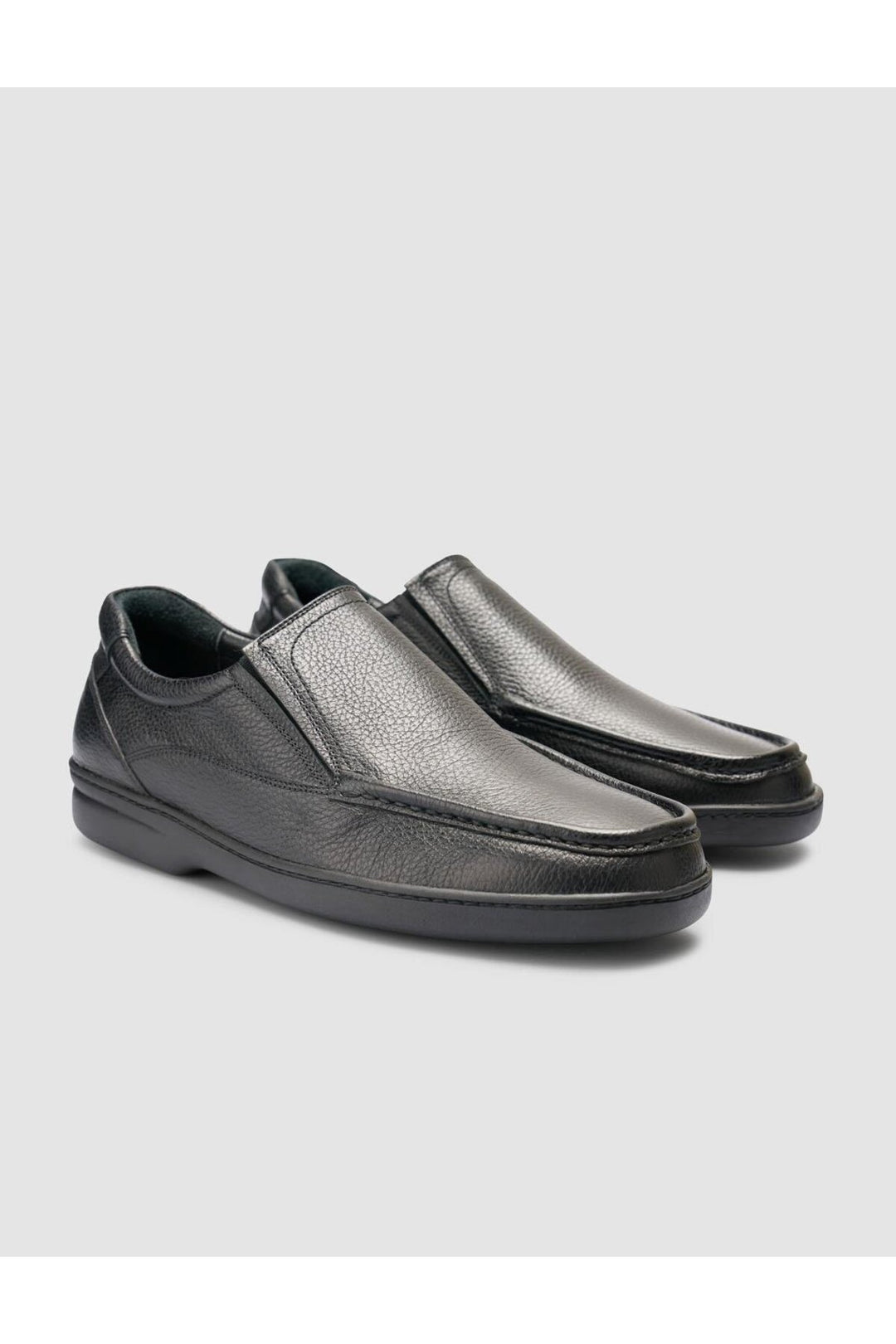 Cabani Shoes Chaussures de ville pour hommes en cuir véritable noir 100% - Multicolore