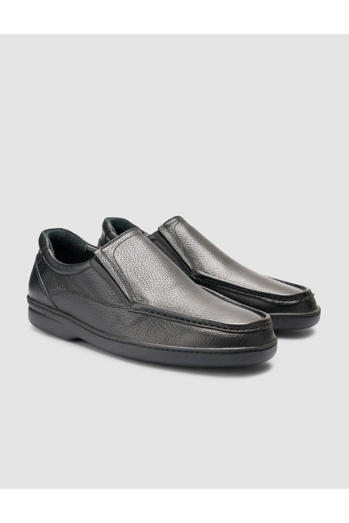 Cabani Shoes Chaussures de ville pour hommes en cuir véritable noir 100% - Multicolore