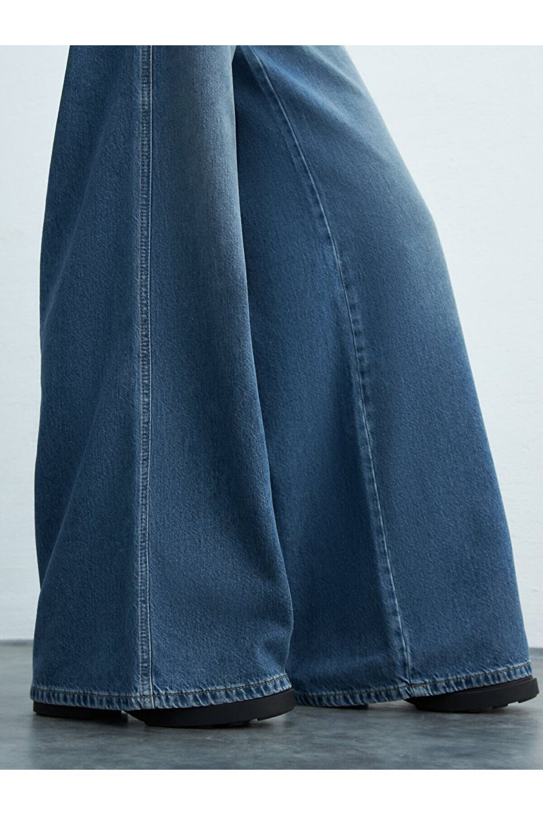 LTB Pantalon en jean large à taille haute Marıam