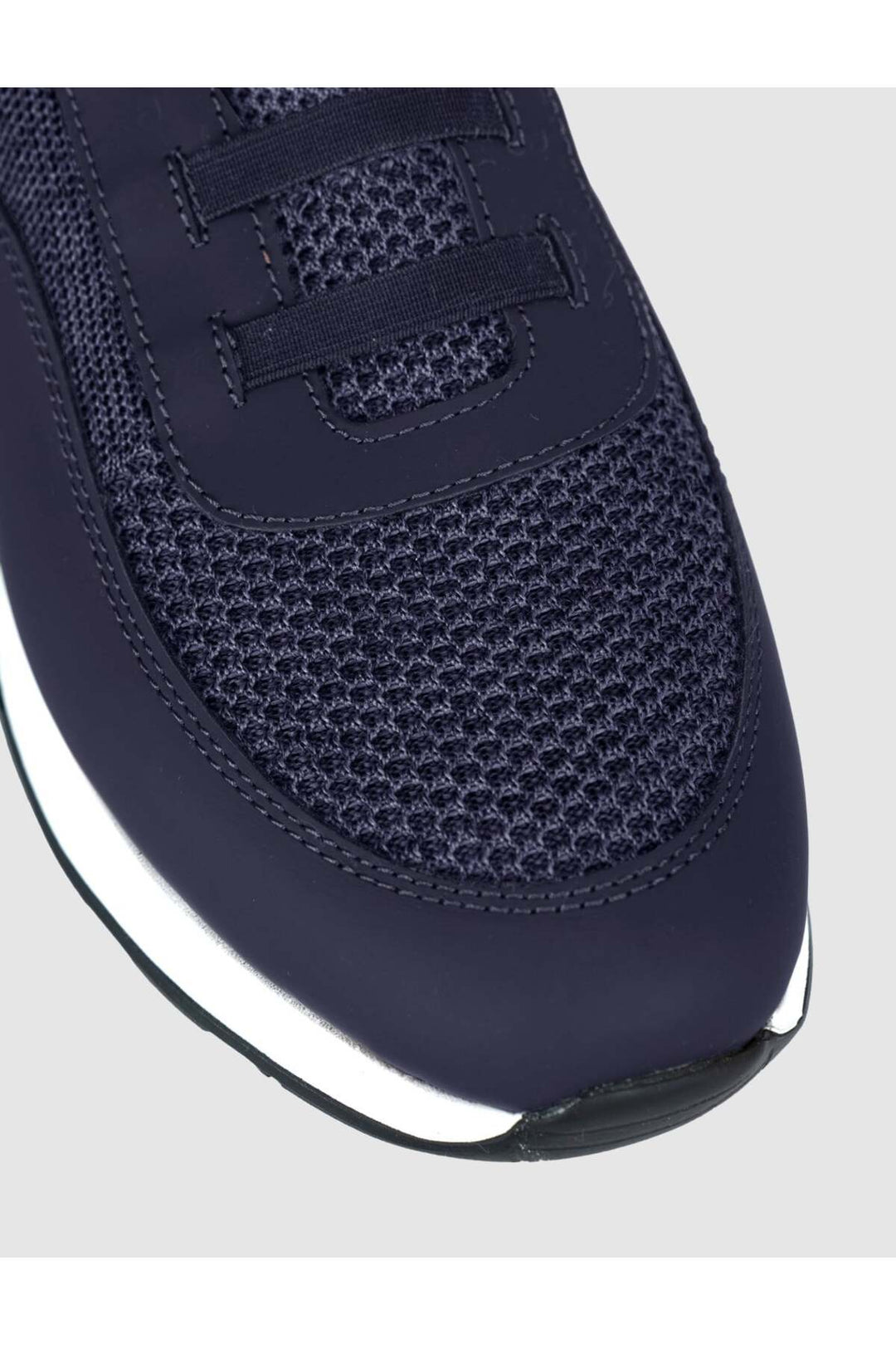 Cabani Shoes Sneaker en tricot texturé de confort - Bleu marine
