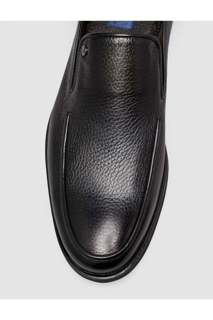 Cabani Shoes Chaussures noires modernes classiques en cuir premium pour homme - Multicolore