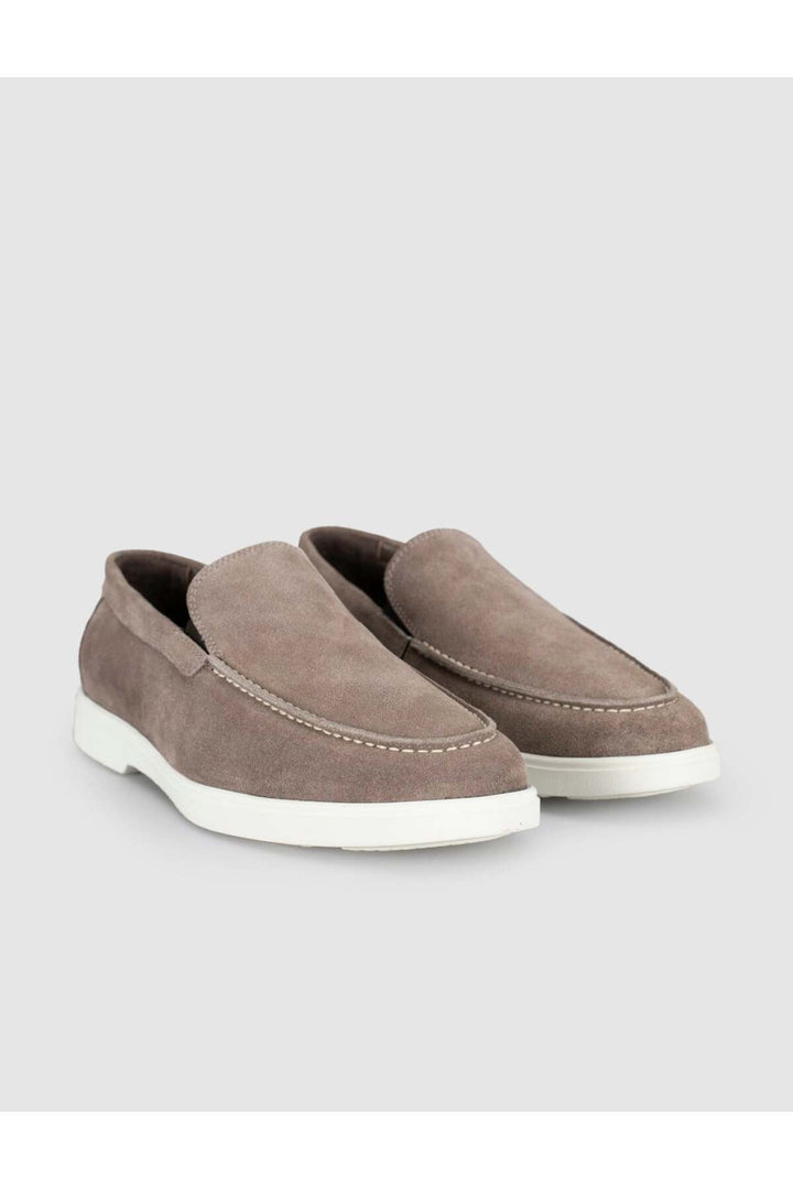 Cabani Shoes Mocassins pour hommes en suède vison - Vison