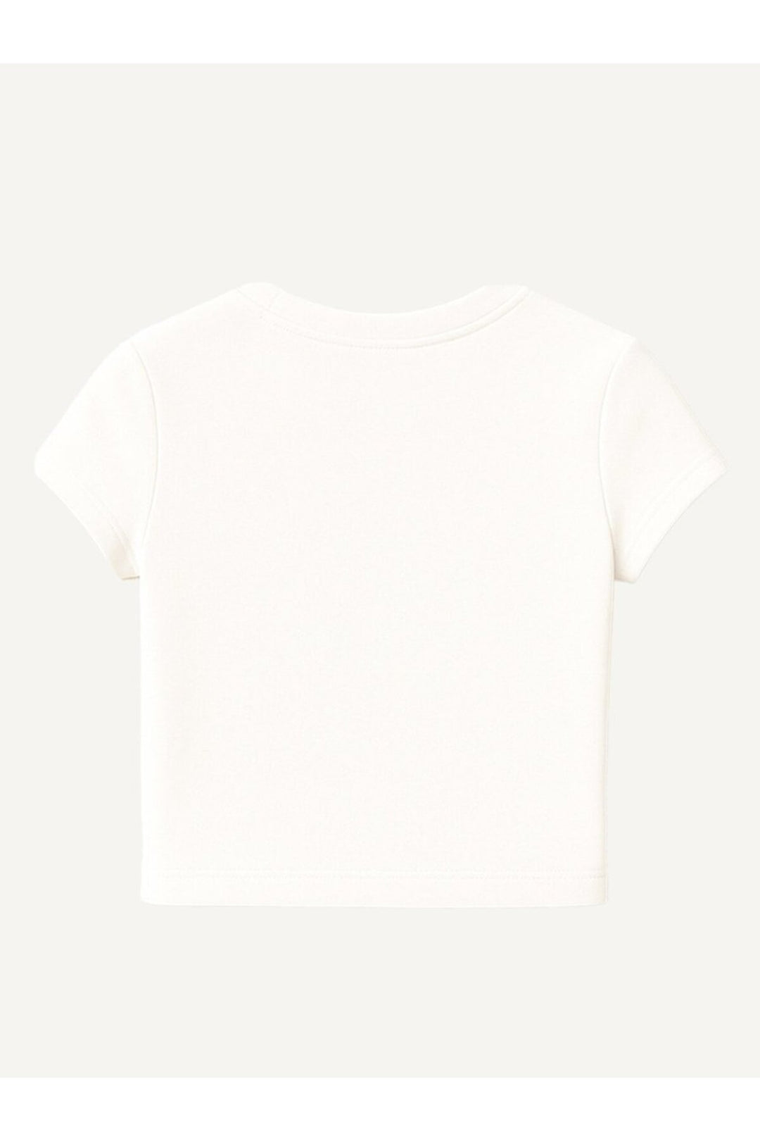 LTB T-shirt blanc à manches courtes imprimé et coupe ajustée - Blanc