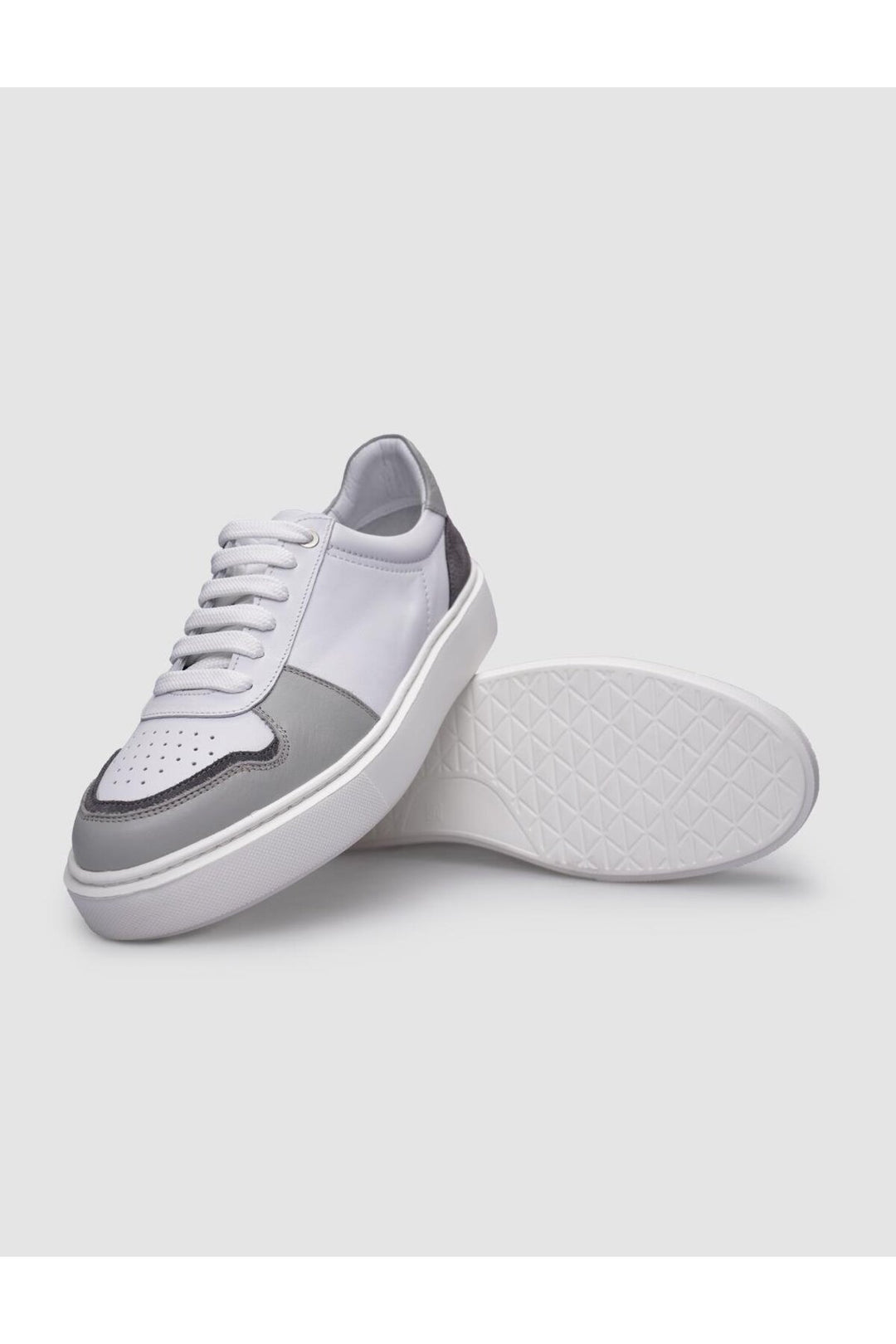 Cabani Shoes %100 Cuir Véritable Blanc - Blanc