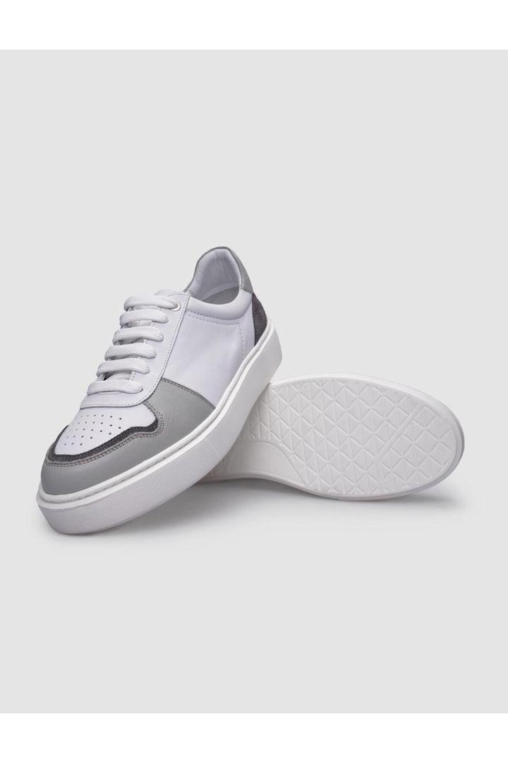 Cabani Shoes %100 Cuir Véritable Blanc - Blanc