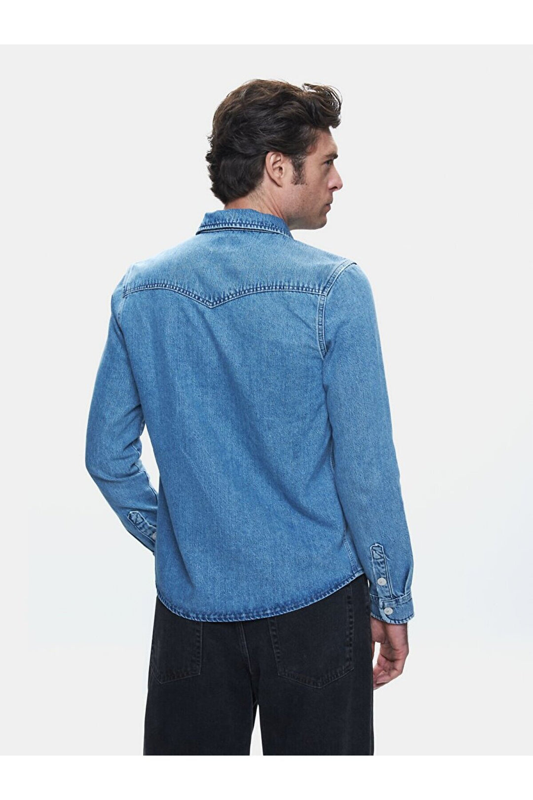 LTB Chemise en jean coupe slim Rohan - karişik_55863