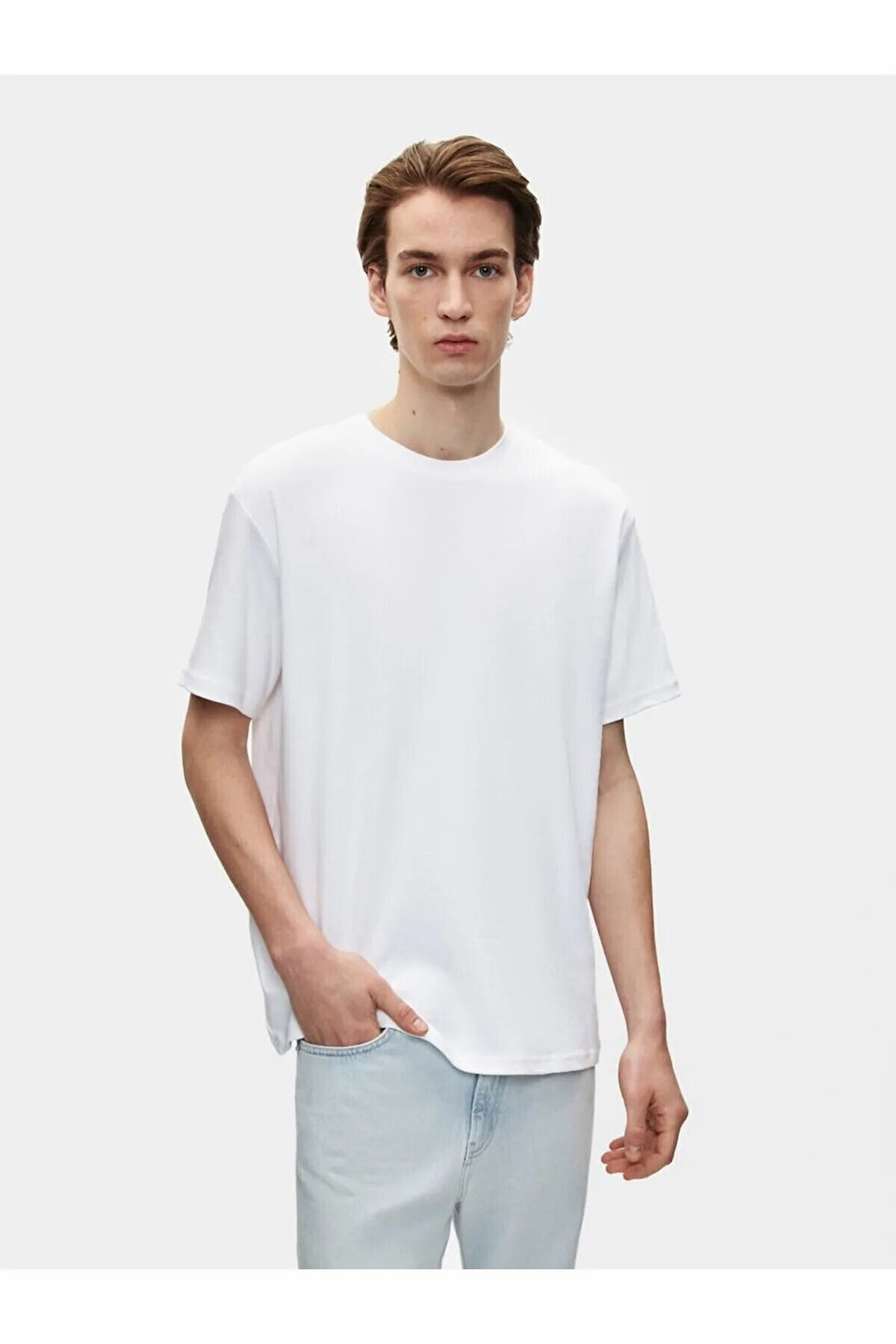 LTB T-shirt Basıc Loose White