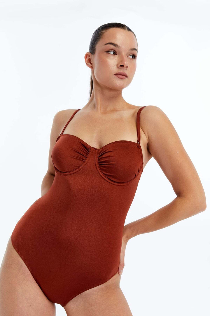Lovely Things Maillots de bain balconnet ALESSIA - Cannelle