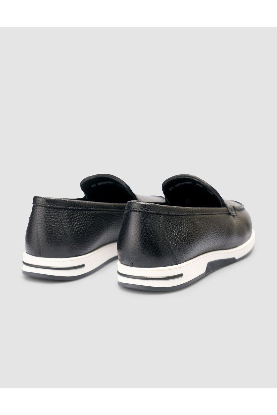 Cabani Shoes %100 Cuir véritable Noir Mocassins pour hommes - Noir